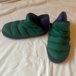 The North Face Green and Purple Women's Shoes